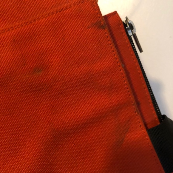 Jack Spade Bags Jack Spade Orange Canvas Messengertote Bag Poshmark